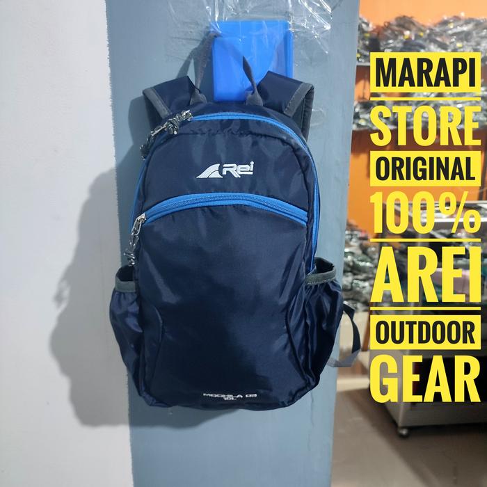 Jual Tas Rei Mochila 03 10L +Raincover Hitam Bogor Toko