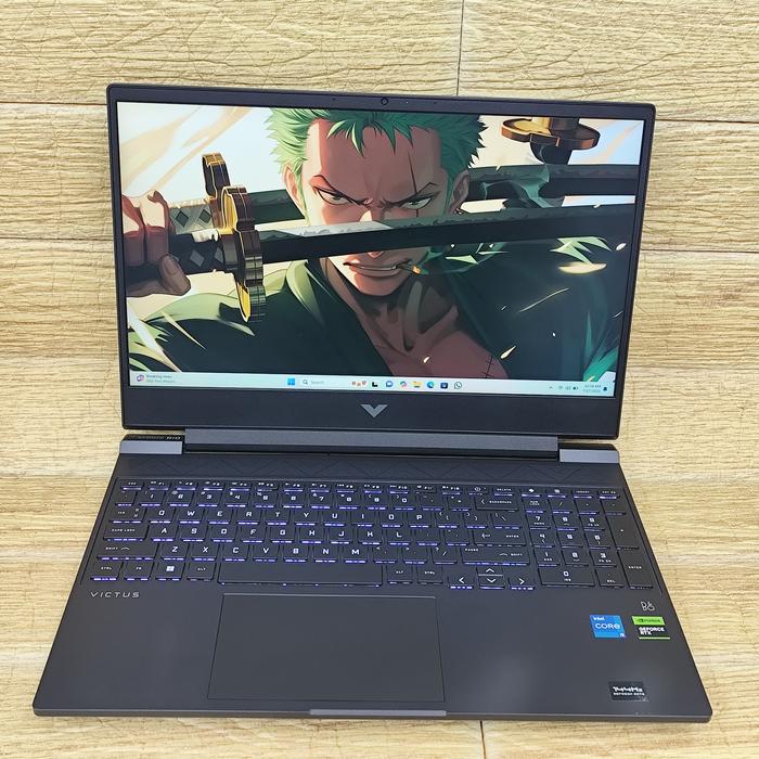 Laptop Bekas Hp Victus Gm 15 Core I5-12450hrtx 2050 Ram 8gb Ssd 512gb