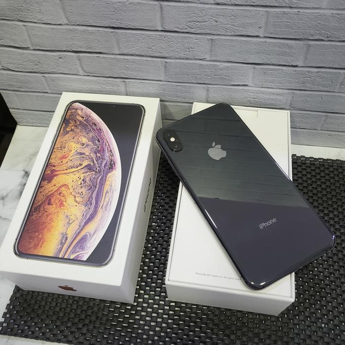 Gambar iphone xs max 64gb gray second ibox mulus standar dari @Gibraltar store undefined Tokopedia