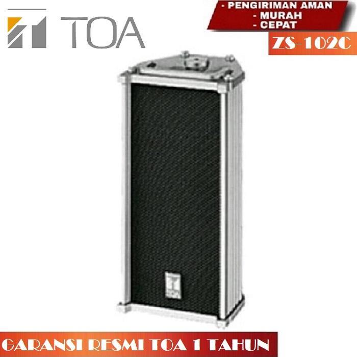 Gambar TOA ZS-102C Column Speaker Indoor / Outdoor Speaker Dinding Masjid TOA - Satuan dari Jagoan888elektronik undefined Tokopedia