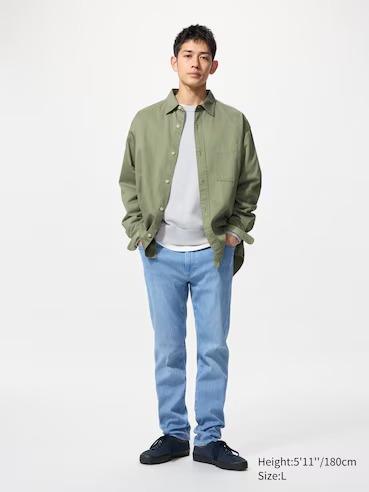 Gambar UNIQLO JEANS SLIM FIT ULTRA STRETCH EZY CELANA DENIM PRIA JASTIP - BLUE 63, L dari Good Smile ID undefined Tokopedia