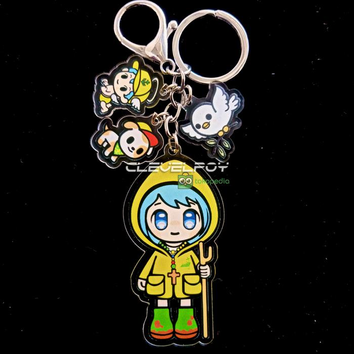 Gambar gantungan kunci luce XIN vatican yubelium 2025 pilgrim jubilee - Kuning dari clevelpoy undefined Tokopedia