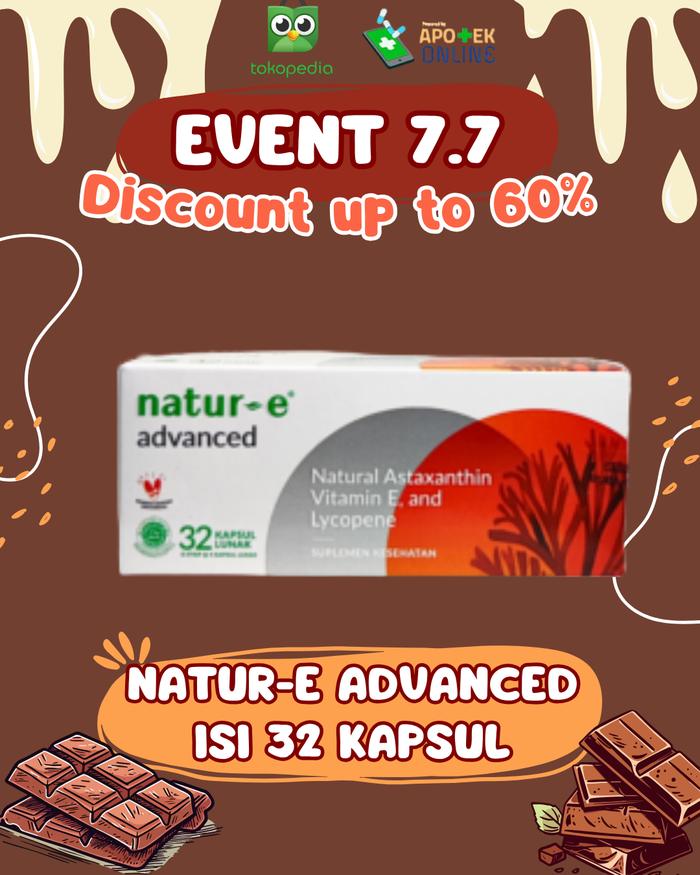 Gambar NATUR-E ADVANCED 1 BOX 32 CAPSUL dari Apotek Puri Beta Larangan undefined Tokopedia