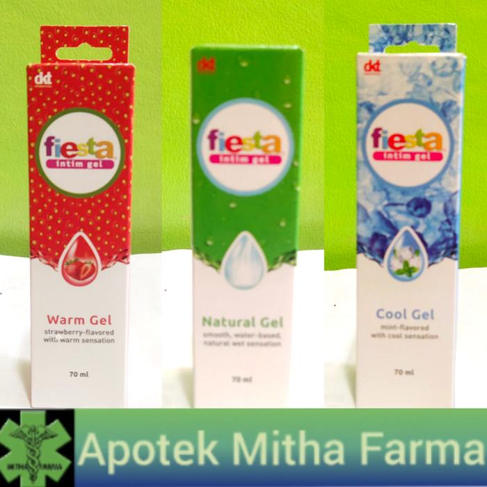 Jual FIESTA INTIMATE LUBRICANT WARM / NATURAL / COOL GEL - cool gel - Kab.  Badung - Apotek Mitha Farma | Tokopedia
