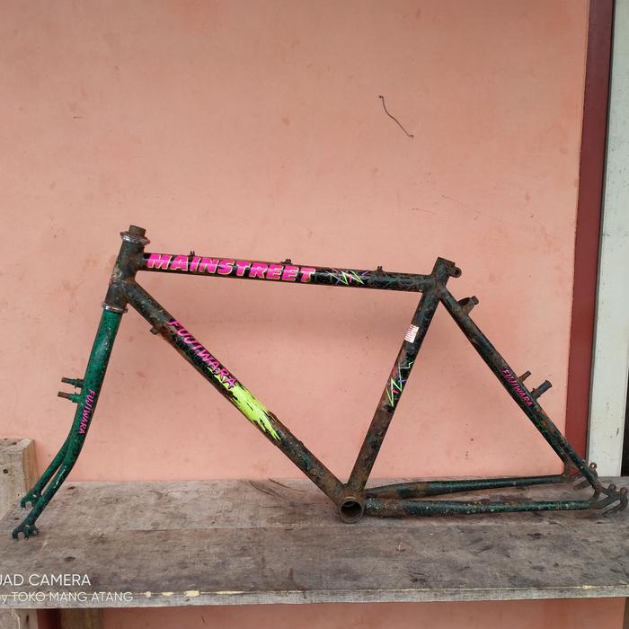 Gambar Frame Fork Sepeda MTB ban 24 FUJIWARA SIZE 17" NOS RARE ITEM dari EGROWEAR undefined Tokopedia