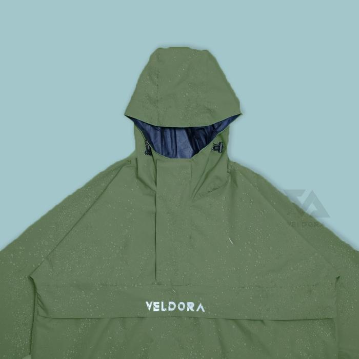 Gambar Jas Hujan Pria Wanita VELDORA Mantel Hujan Dewasa - Alpha Series Green - Alpha-Green-09, L dari VELDORA Official Shop undefined Tokopedia