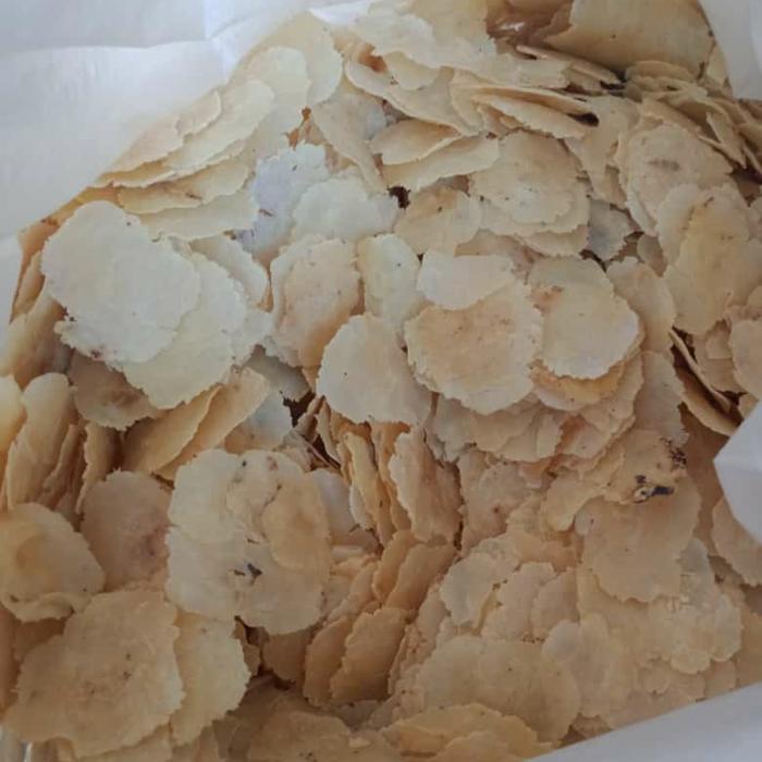 Gambar emping melinjo kerupuk khas menes - gurih enak dari SULTAN EMPING undefined Tokopedia