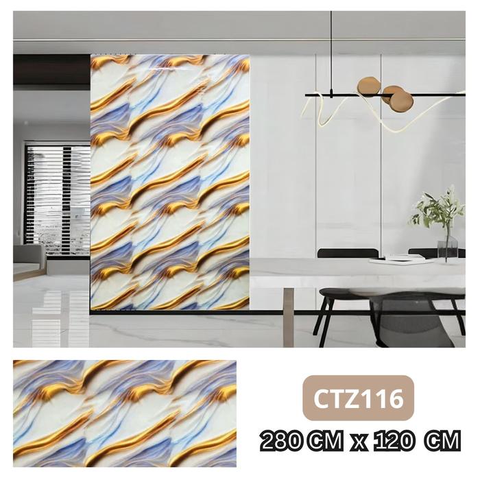 Gambar Crown Star - Wallpaper Foam PVC Marmer 120x280 cm Tebal 3mm Marble Foam Dinding Motif Marmer Stiker - CTZ116 (1.2 x 2.8M) dari CROWN STAR undefined Tokopedia