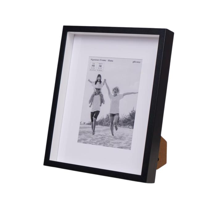 Gambar Picora Aluna Frame Bingkai Pigura Foto Minimalis Ukuran 11R / 8R - Black dari FUJISHOPid undefined Tokopedia