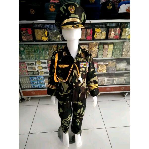 Gambar Baju Tentara Negara Indonesia (TNI) ANAK - ukuran 8 dari Anekaragamcollection undefined Tokopedia