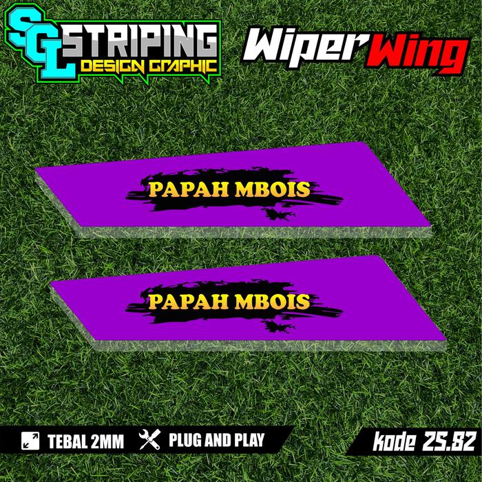 Gambar COD wiper wing mobil truk dan pick up banyak pilihan warna kode 25.82 - UNGU dari SGL PROJECTS undefined Tokopedia