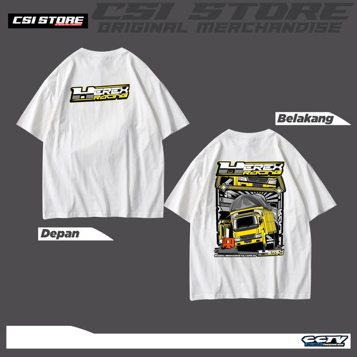 Gambar T-shirt Terbaru Original "HEREX RACING" Vol 1 - putih, S dari Csi.Id undefined Tokopedia
