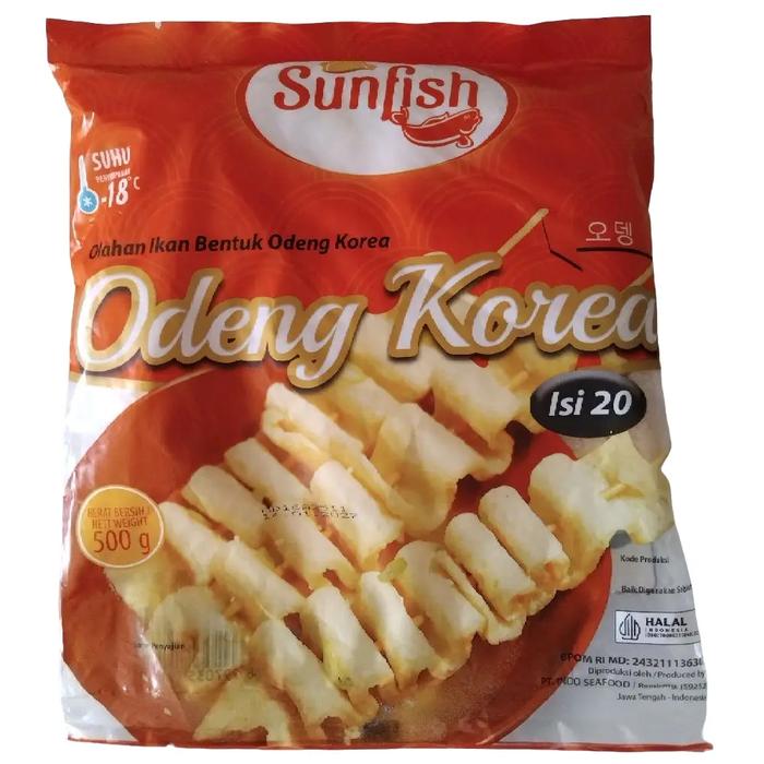 Gambar Sunfish Odeng Korea Olahan ikan bentuk odeng 500gr Makanan instan Frozen Food (Area Jatim) dari Frozen Food Baron undefined Tokopedia