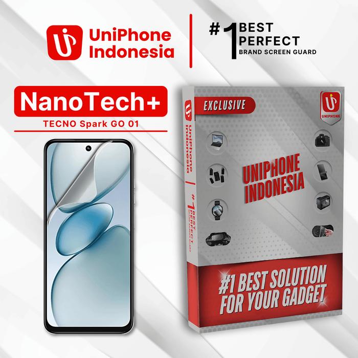 Gambar UniPhon EPU BIO GENESIS Hydrogel for TECNO Spark Go 1 / Screen Guard (Nanotech+ 100% Recycle) Premium Hidrogel Anti-Scratch Protector Tempered Gorilla Glass 5 6 7 Anti Gores Full Cover Smart Phone Watch Handphone Gadget Tab Laptop Kamera dari UniPhon undefined Tokopedia