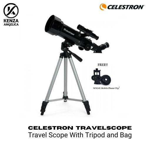 Jual CELESTRON Travel Scope 70 Teleskop dengan Tripod dan Tas