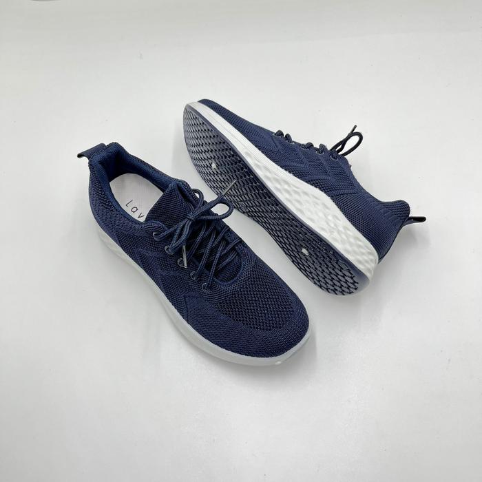 Gambar Laviola 4016 LSY - Sneakers Casual Wanita NAVY dan GREY Shoes - NAVY, 38 dari Laviola Shoes Kota Administrasi Jakarta Barat Tokopedia