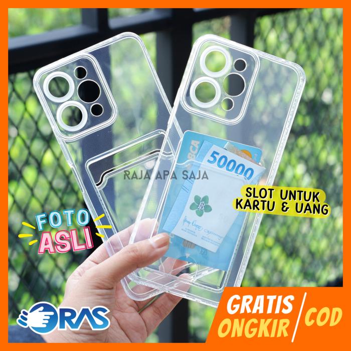 Gambar Soft Case For XI*OMI R*DMI 12 Card Slot Kartu Casing Silicon HP Bening Clear Dompet Terbaru 2024 dari Raja Apa Saja 1 undefined Tokopedia
