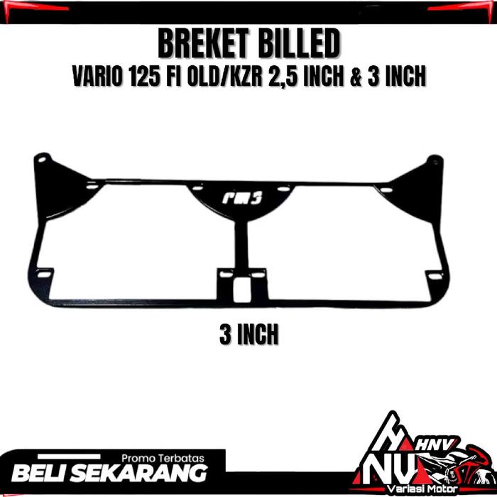 Gambar Breket Bracket Dudukan Lampu Biled Vario 125 Fi Old/KZR 2,5 Inch 3 Inch Breket Biled AES Vinyx Se Turbo Cr7 Isun Hnv55 - VARIO 125 FI OLD 2,5 INCH dari HNV VARIASI55 undefined 5 Tokopedia