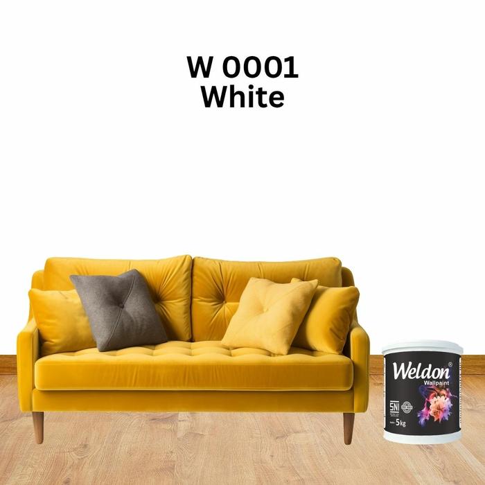 Gambar Cat Tembok Weldon Kemasan 1 Kg - WHITE 0001 dari Toko Cat Warna Abadi undefined Tokopedia