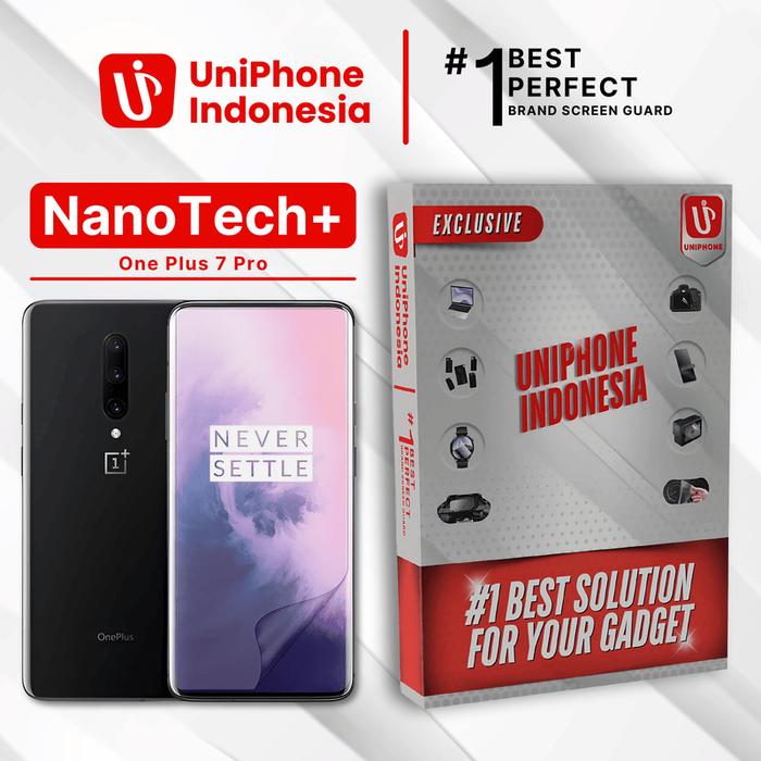 Gambar UniPhon EPU BIO GENESIS Hydrogel for OnePlus 7 Pro / Screen Guard (Nanotech+ 100% Recycle) Premium Hidrogel Anti-Scratch Protector Tempered Gorilla Glass 5 6 7 Anti Gores Full Cover Smart Phone Watch Handphone Gadget Tab Laptop Kamera dari UniPhon undefined Tokopedia