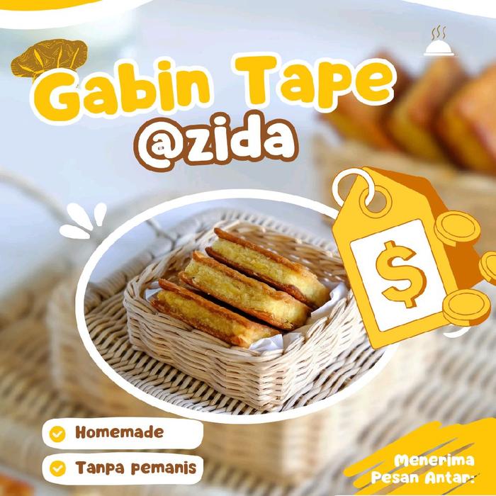 Gambar Roti Gabin Tape isi 10pcs, Kue Kering dari BUZIDA BAKERY undefined Tokopedia