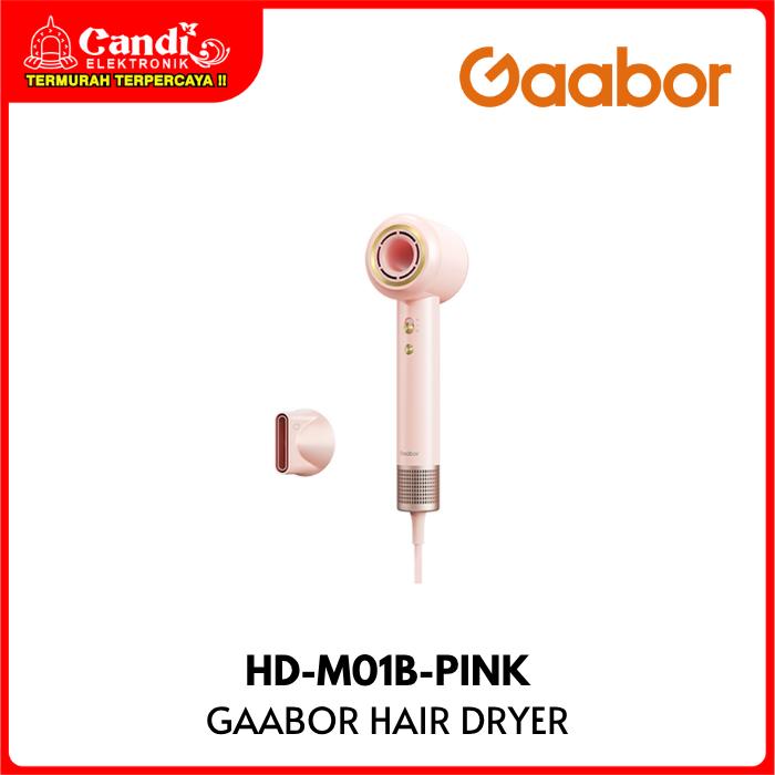 Gambar GAABOR Hair Dryer Pengering Rambut High Speed Dryer Fast Drying Ion Negative Pink HD-M01B-PINK dari CANDI ELEKTRONIK undefined Tokopedia