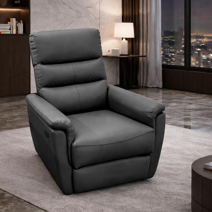 Gambar ELLIS - CHAIR RECLINER by Malinda Furniture - Black dari Malinda Furniture Gallery undefined Tokopedia