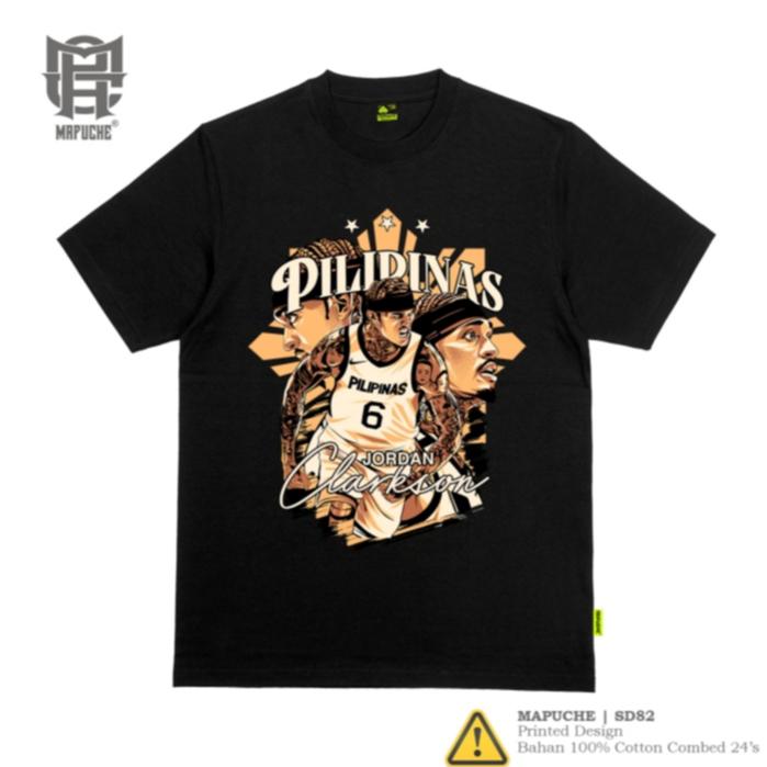 Promo ORI Mapuche Kaos Pria Anime The Jordan Clarkson Piliphinas