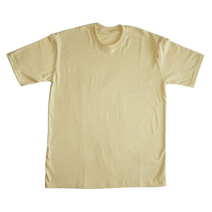 Gambar Fatgoods Kaos polos jumbo pria cotton combed 30s size m -6XL - cream, 2xl dari FATGOODS undefined Tokopedia