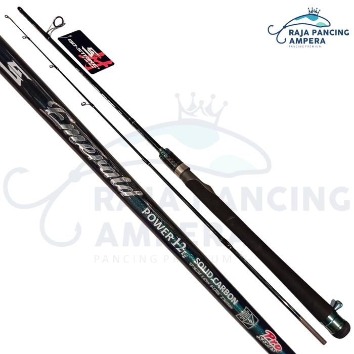 Gambar Joran Spinning Go Strike Versus Emerald | stik Pancing untuk galatama lele dan patin Ring Fuji Karbon Solid - 10kg 165cm 7-15lbs, Pipa Paralon PVC+Bubble Wrap dari Raja Pancing Ampera undefined Tokopedia