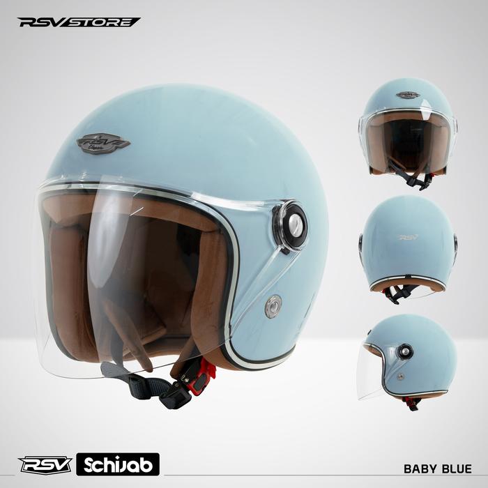 Gambar Helm RSV SCHijab Baby Blue dari RSV Store Cikutra undefined Tokopedia
