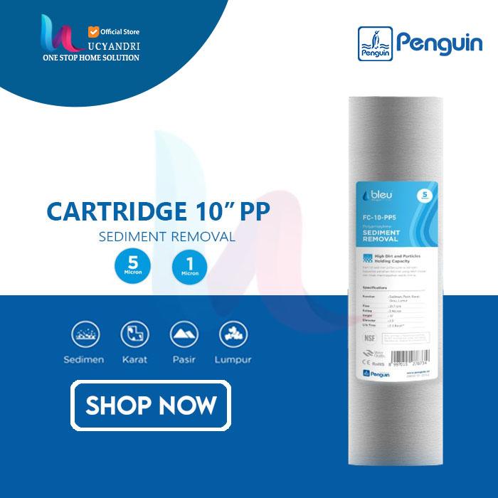 Gambar Paket Catridge 10 Penguin PP CTO Filter Kotoran Penjernih Air - 5 Micron, Packing Bubble dari Lucyandri Home Solution undefined Tokopedia