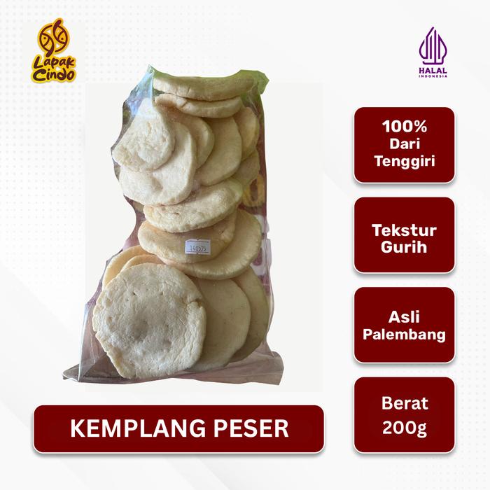 Gambar [LAPAK CINDO] - KEMPLANG PESER ASLI PALEMBANG - BERAT 200G - 100% TENGGIRI dari Lapak Cindo undefined Tokopedia