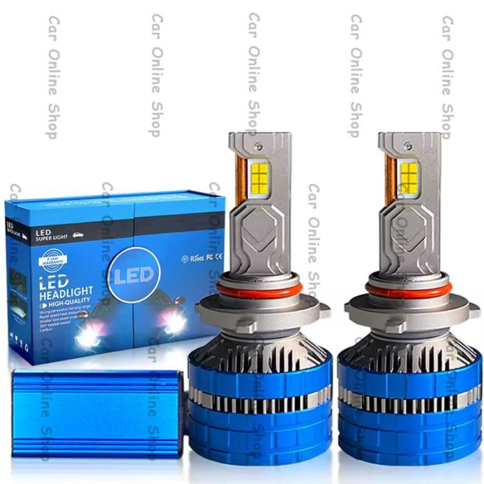 Gambar Lampu Led 200W 20000LM Led Light H4 H11 Double Copper Tubes H7 LED bulb 9005 9006 Car Auto H7 Led 12V H4 LED Car Headlights Bulb - H4 dari Car Online Shop undefined Tokopedia