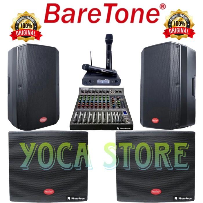 Gambar Sound Karaoke Set Live Akustik Baretone 15 Inch + 2 Subwoofer 18 Inch dari Yoca Store undefined Tokopedia