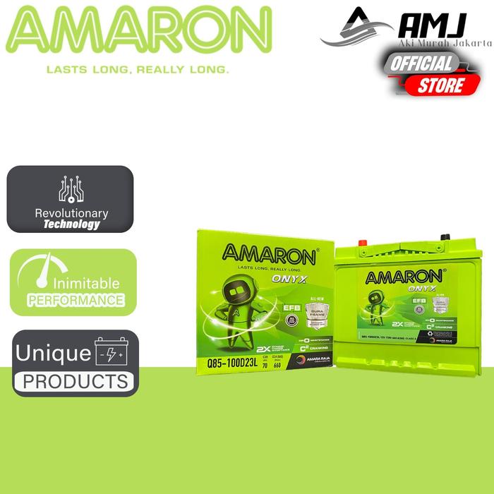 Gambar Amaron Hi Life Onyx Aki Mobil Mazda Biante Q85 / 115D23L - 70Ah Aki Kering - GOJEK/GRAB  dari Aki Murah Jakarta Kota Tangerang Selatan Tokopedia