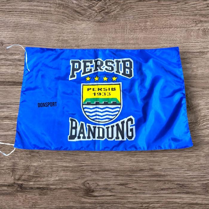Gambar bendera persib bandung ukuran 90x60/bendera persib juara bintang 4 - biru 90x60 dari ABRET ID undefined Tokopedia