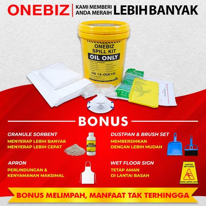 Gambar Penyerap Tumpahan Minyak 3 Gallon Oil Spill Kit 10 Liter - Spill Kit dari ONEBIZ.id undefined Tokopedia