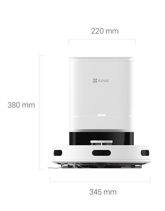 Gambar Smart Cleaner Ezviz RE4 Plus  (Robot Vacuum) Robot Vacuum & Mop Combo  Easy cleaning Easier emptying dari Cengli Store undefined Tokopedia