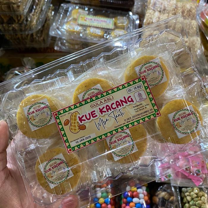 Gambar Kue Kacang Gula Asli Manis Gurih Cemilan Enak dari Snack Wonogiri undefined Tokopedia