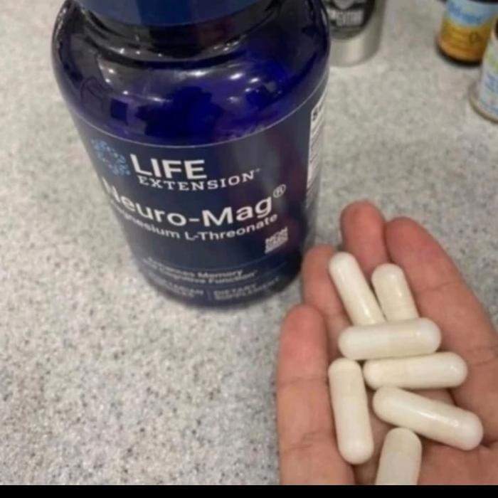 Gambar Life Extension Neuro-Mag Magnesium L-Threonate, 90 Capsules Magtein Exp Dates : Nov 2026 dari enijaya64 undefined Tokopedia