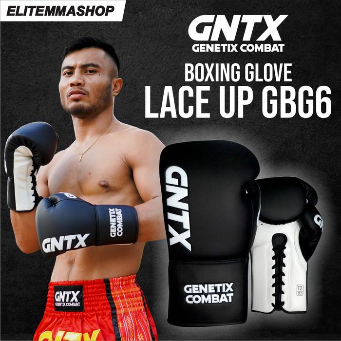 Gambar GENETIX COMBAT GNTX Lace Up Boxing Gloves Sparring Boxing Sarung Tinju GBG6 - 10oz dari ELITE MMA SHOP Kota Administrasi Jakarta Barat Tokopedia