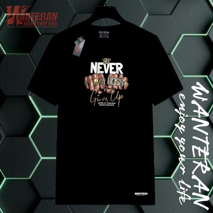 Gambar Kaos Distro Pria Original Wanteran Apparel | Baju Distro Pria | Kaos Pria Distro | Atasan Kaos Pria | Pakaian Pria - Motif 1, Xxl dari kaos distro original wanteran undefined Tokopedia