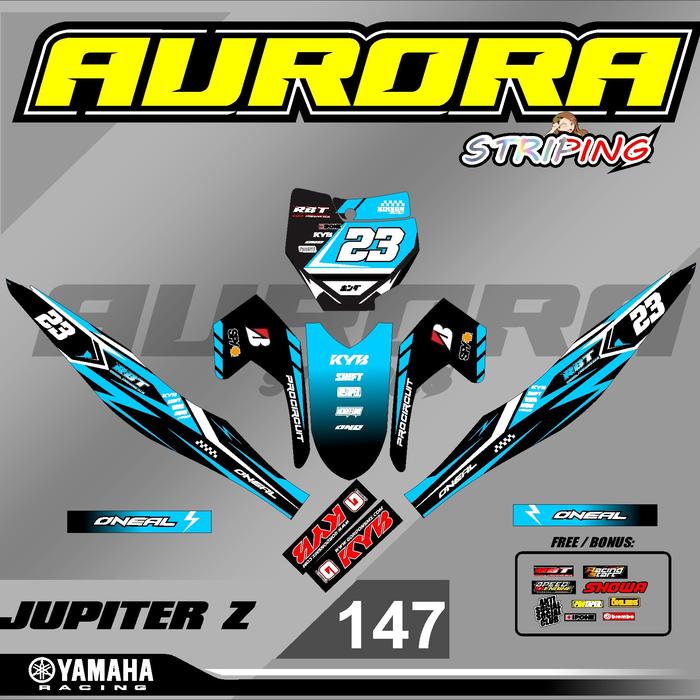 Gambar (COD) Terbaru RBT JUPITER Z RBT BEBEK MODIF SUPERMOTO YZ CRF KLX KX KTM RBT new terbaru terkece termbois AOR vol 147 VIRAL - SKY BLUE, DOFF (KASAR/BURAM) dari JEVIN ZANEETA undefined Tokopedia