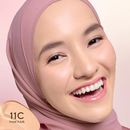 Gambar Wardah Colorfit Perfect Glow Cushion - Medium-High Coverage Hingga 12 Jam Dengan SPF 40 PA - - 11C PINK FAIR  dari Klik.Apotek undefined Tokopedia