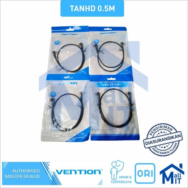 Gambar Vention Kabel Data USB-C  to USB-C Right Angle Gaming Cable Fast Charging Power Delivery TAK TAN - TAN 2 SIKU 0.5M dari Mall IT Medan undefined Tokopedia