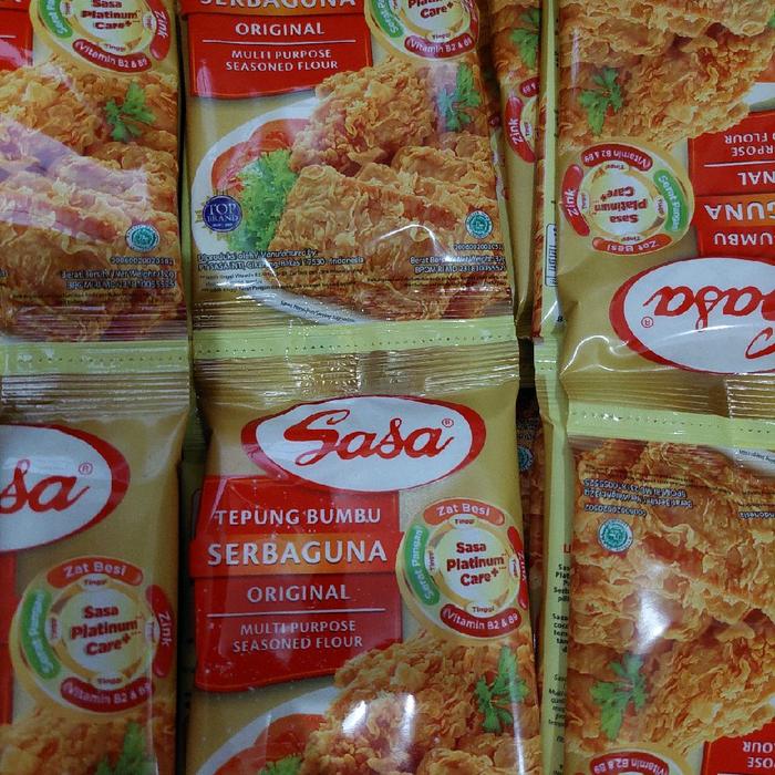 Gambar Sasa Tepung Bumbu Serbaguna 1 Renteng Kemasan 32 Gram - Bubuk dari Berkahmartkediri undefined Tokopedia