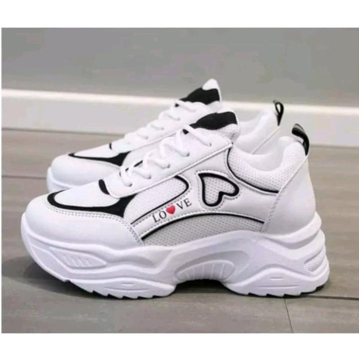 Gambar sepatu love moment sepatu wanita love moment harga murah kualitas terbaru bahan sintetis viral bayar di tempat - hitam, 37 dari sepatulokalmurah undefined Tokopedia