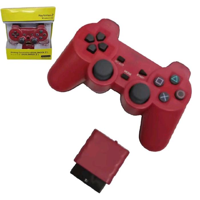 Gambar Stik Stick PS2 Original Pabrik Warna - Merah, no box dari GTA SHOP 22 undefined Tokopedia