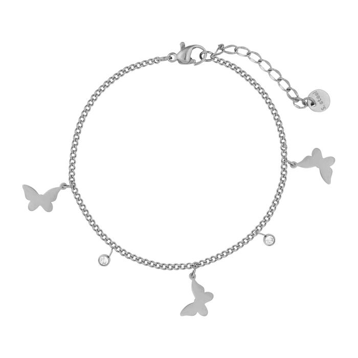Gambar Panlandwoo - Gelang Tangan Stainless Wanita Aponi Adjustable - Silver dari Panlandwoo Kota Denpasar Tokopedia